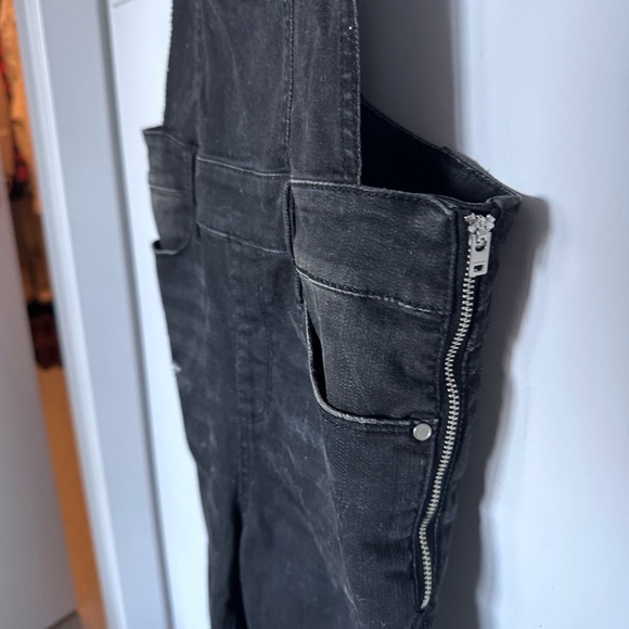 BEBE Denim Overalls - Picture 6 of 7